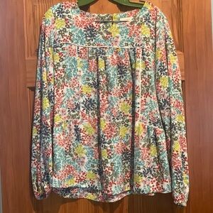Ann Taylor Loft size medium colorful top